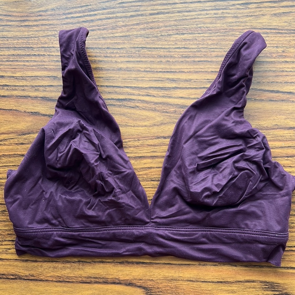 Victoria’s Secret Maroon Lounge Bra - Medium